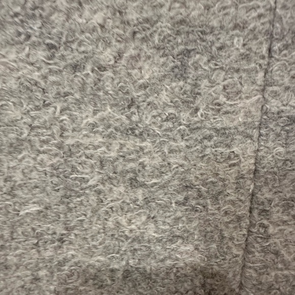 ANDREW MARC Regine Pressed Bouclé Wool Coat M Grey - Picture 7 of 9